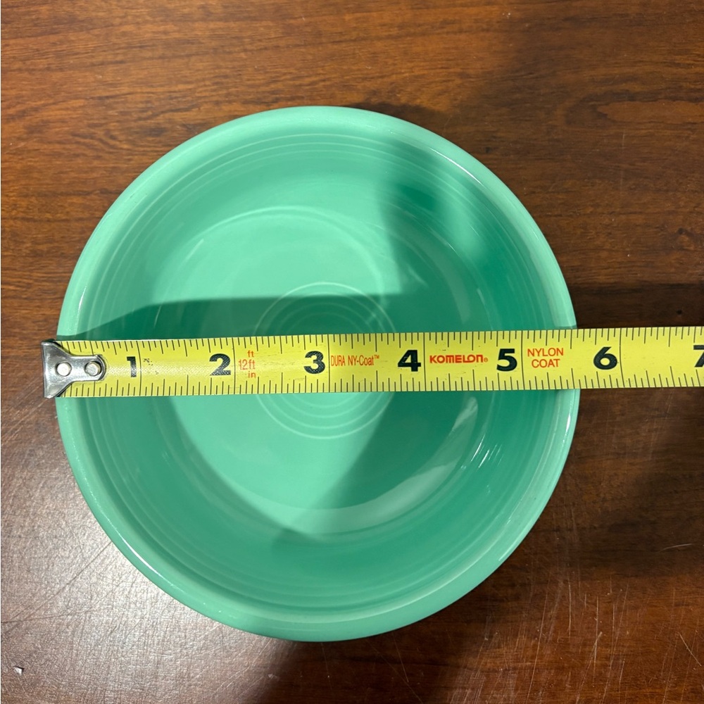Fiestaware Fiesta *2* Seamist small 5.5” bowls Rare Retired - Picture 3 of 10